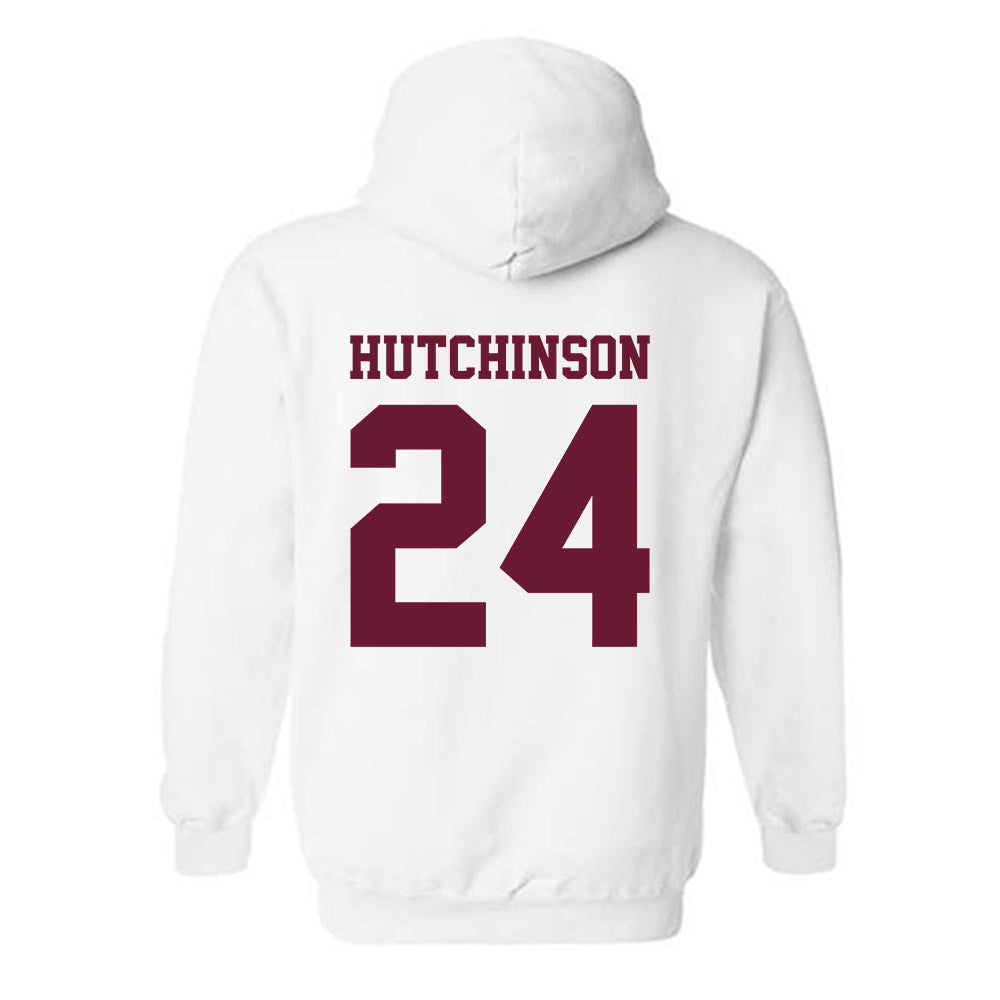 AAMU - NCAA Men's Basketball : Louis Hutchinson - Classic Shersey Hooded Sweatshirt-1