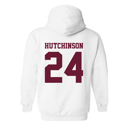 AAMU - NCAA Men's Basketball : Louis Hutchinson - Classic Shersey Hooded Sweatshirt-1