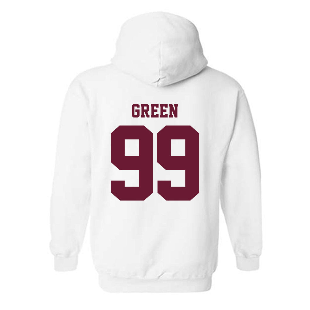 AAMU - NCAA Football : Keith Green - Classic Shersey Hooded Sweatshirt-1