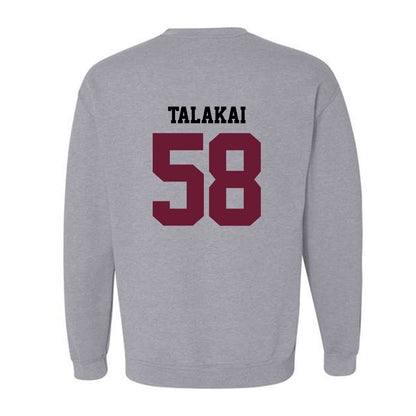 AAMU - NCAA Women's Volleyball : Kelani Talakai - Classic Shersey Crewneck Sweatshirt-1