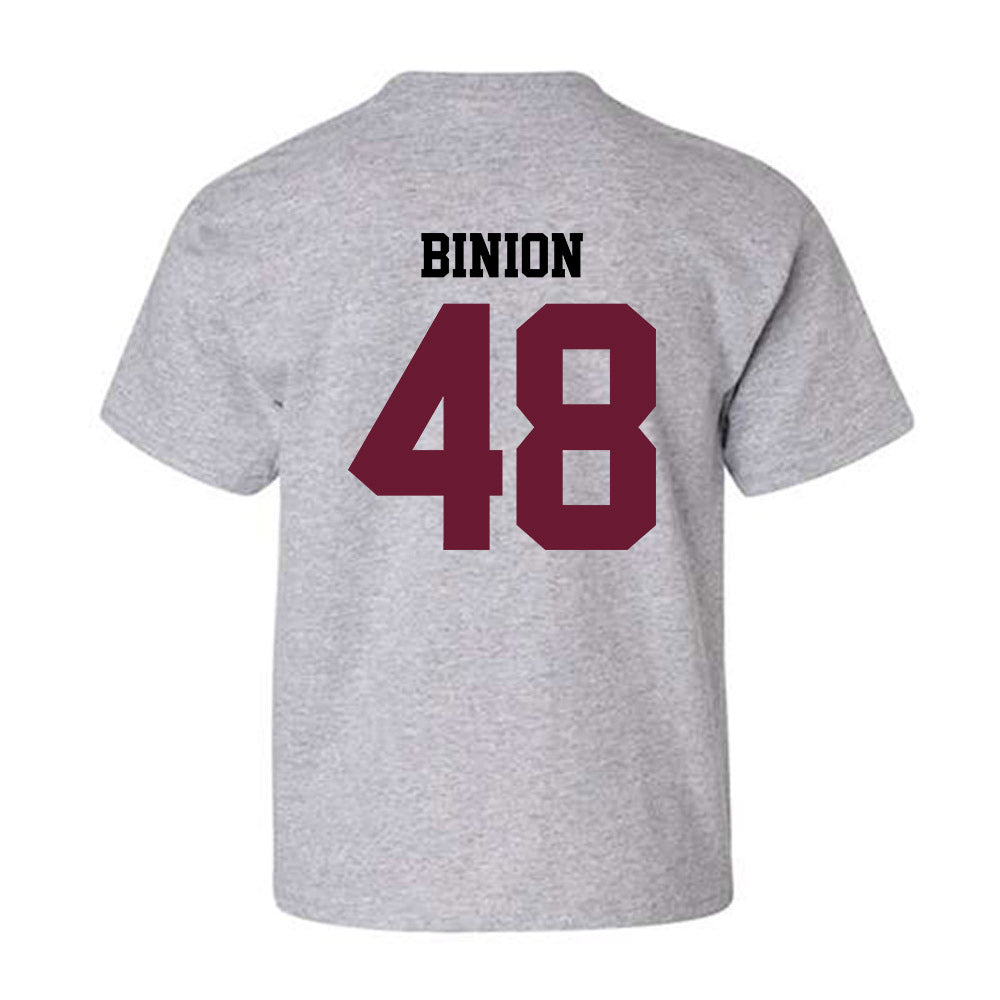 AAMU - NCAA Football : Gabriel Binion - Classic Shersey Youth T-Shirt-1