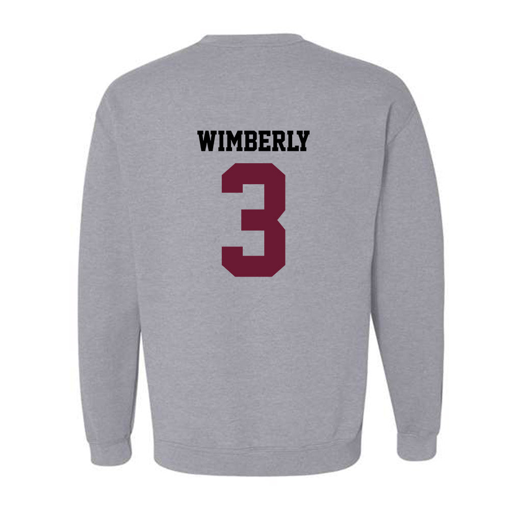 AAMU - NCAA Women's Basketball : Vanessa Wimberly - Classic Shersey Crewneck Sweatshirt-1