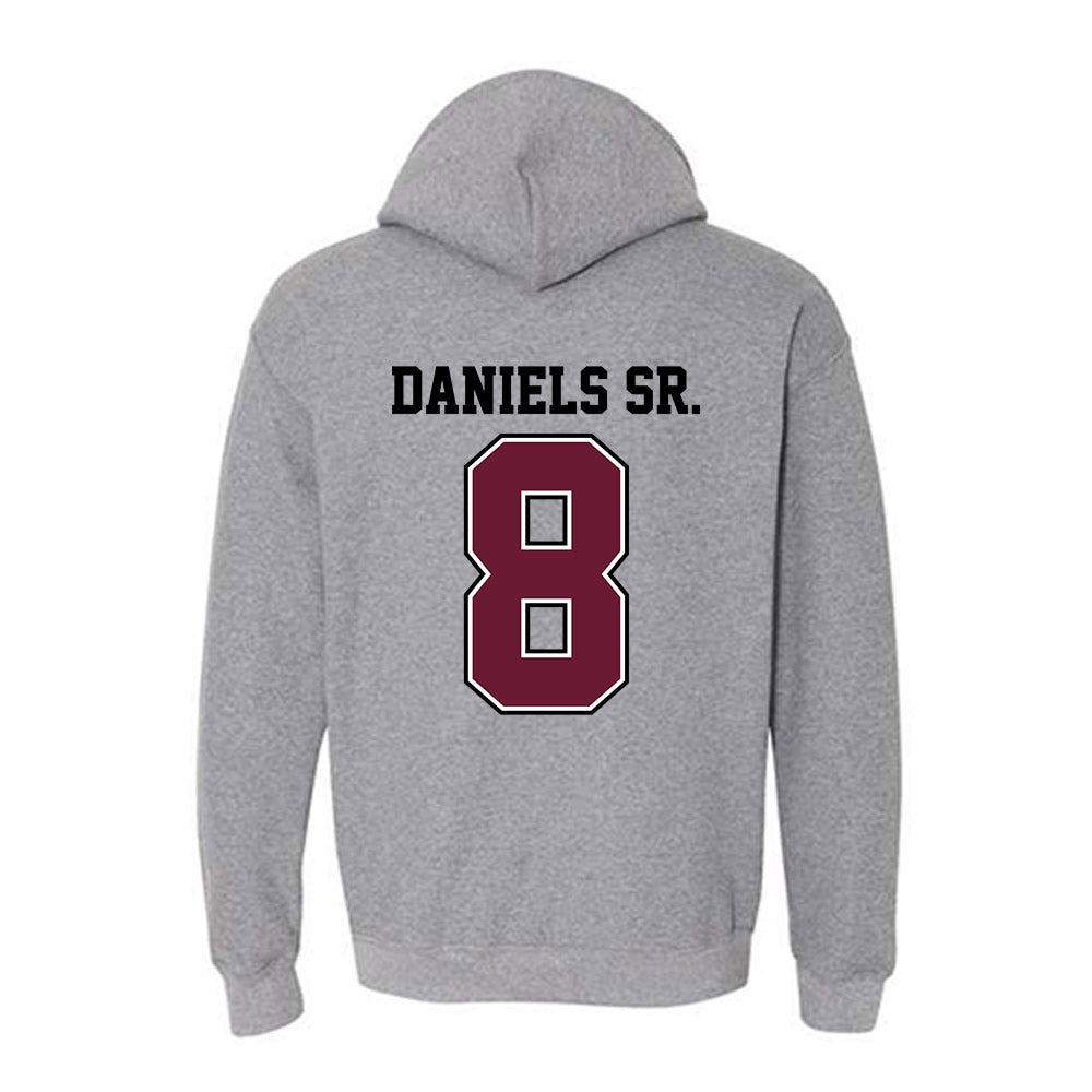 AAMU - NCAA Men's Basketball : Peyton Daniels Sr. - Classic Shersey Hooded Sweatshirt-1