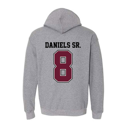 AAMU - NCAA Men's Basketball : Peyton Daniels Sr. - Classic Shersey Hooded Sweatshirt-1