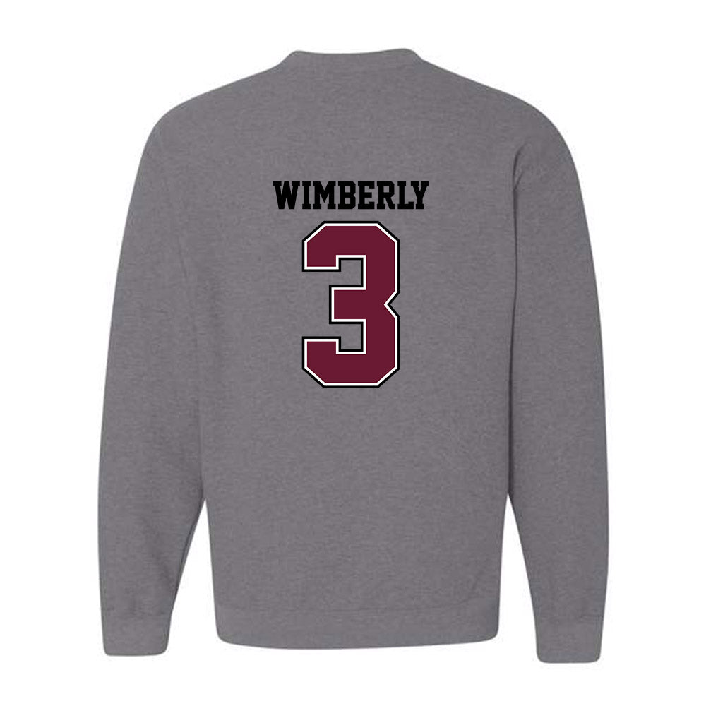 AAMU - NCAA Women's Basketball : Vanessa Wimberly - Classic Shersey Crewneck Sweatshirt-1