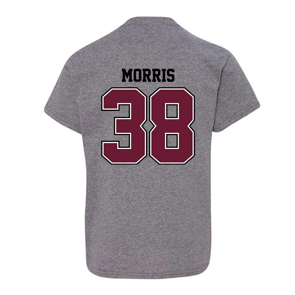 AAMU - NCAA Baseball : Charles Morris - Classic Shersey Youth T-Shirt-1