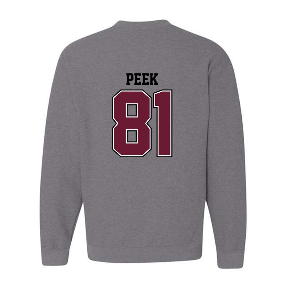 AAMU - NCAA Football : Samuel Peek - Classic Shersey Crewneck Sweatshirt-1