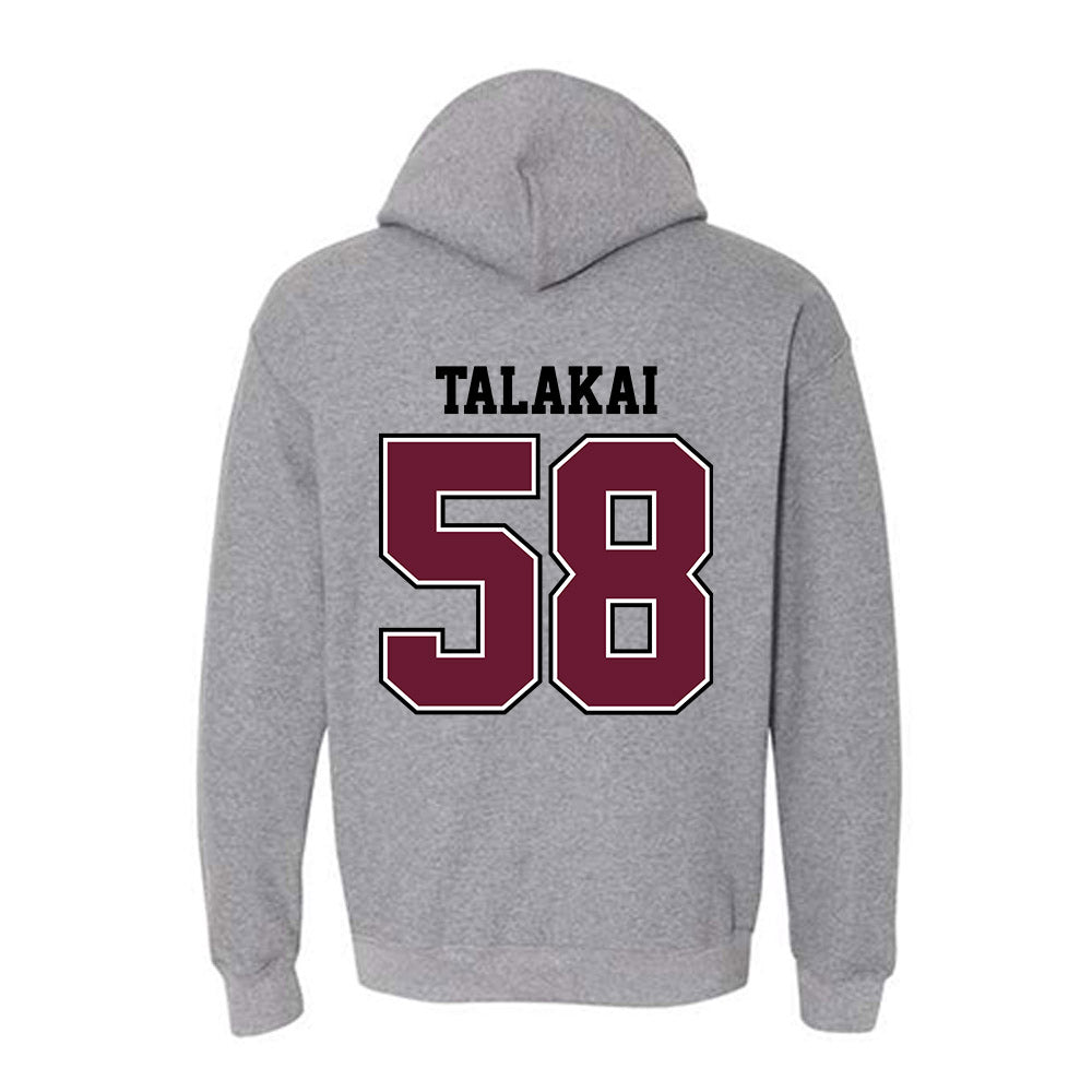 AAMU - NCAA Women's Volleyball : Kelani Talakai - Classic Shersey Hooded Sweatshirt-1