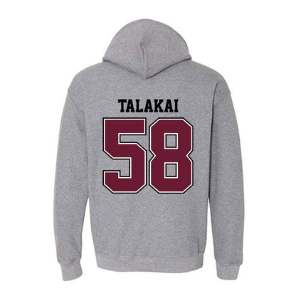 AAMU - NCAA Women's Volleyball : Kelani Talakai - Classic Shersey Hooded Sweatshirt-1
