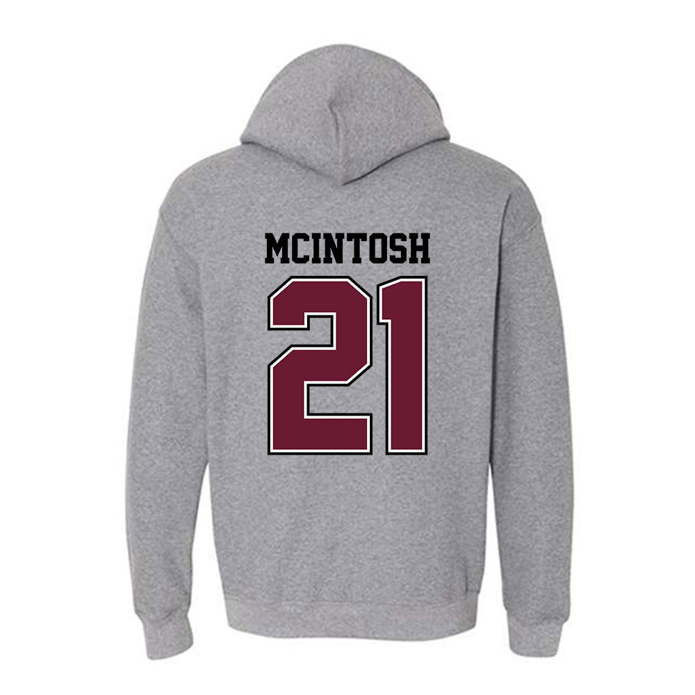 AAMU - NCAA Women's Basketball : Sumayah McIntosh - Classic Shersey Hooded Sweatshirt-1