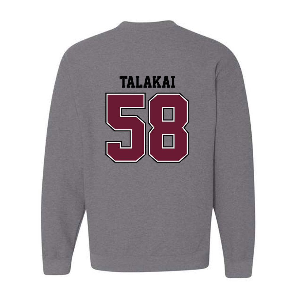 AAMU - NCAA Women's Volleyball : Kelani Talakai - Classic Shersey Crewneck Sweatshirt-1