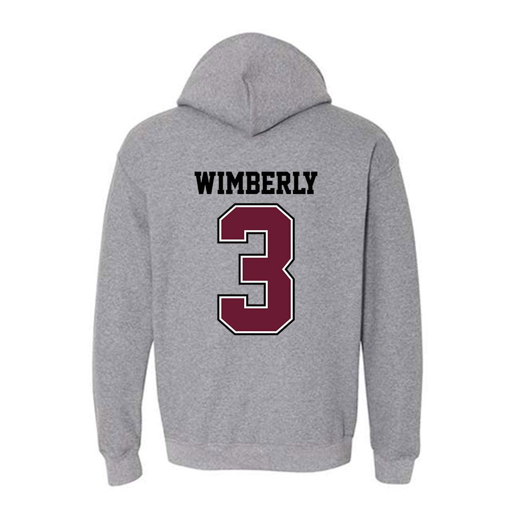 AAMU - NCAA Women's Basketball : Vanessa Wimberly - Classic Shersey Hooded Sweatshirt-1