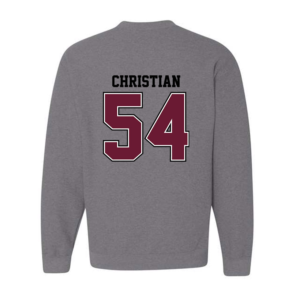 AAMU - NCAA Football : Jeremiah Christian - Classic Shersey Crewneck Sweatshirt-1