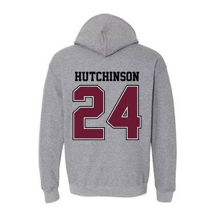 AAMU - NCAA Men's Basketball : Louis Hutchinson - Classic Shersey Hooded Sweatshirt-1