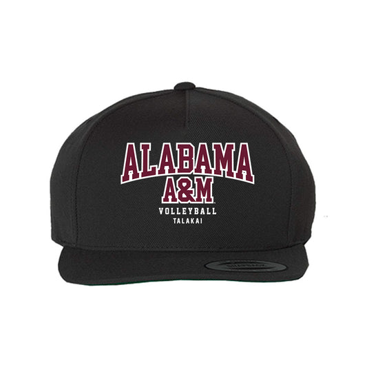AAMU - NCAA Women's Volleyball : Kelani Talakai - Snapback Hat-0