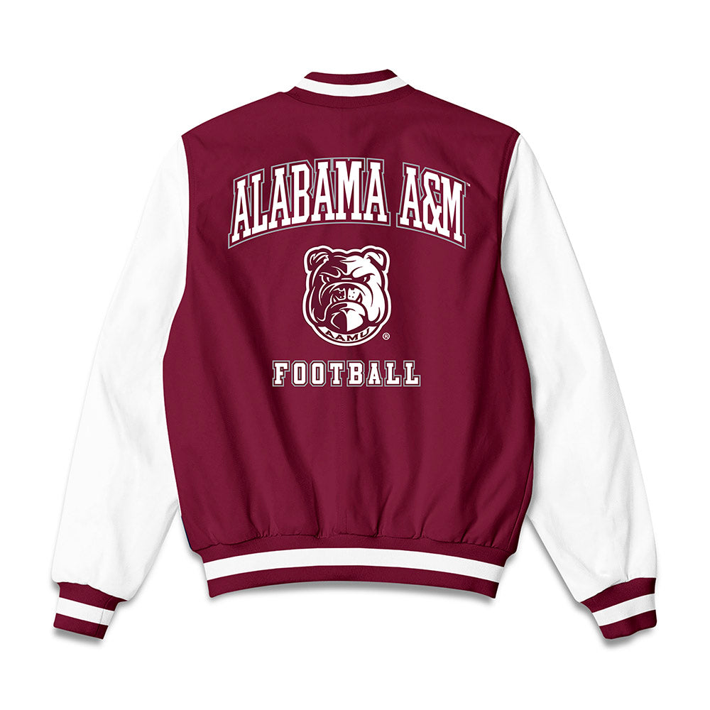AAMU - NCAA Football : Keith Green - Bomber Jacket-1