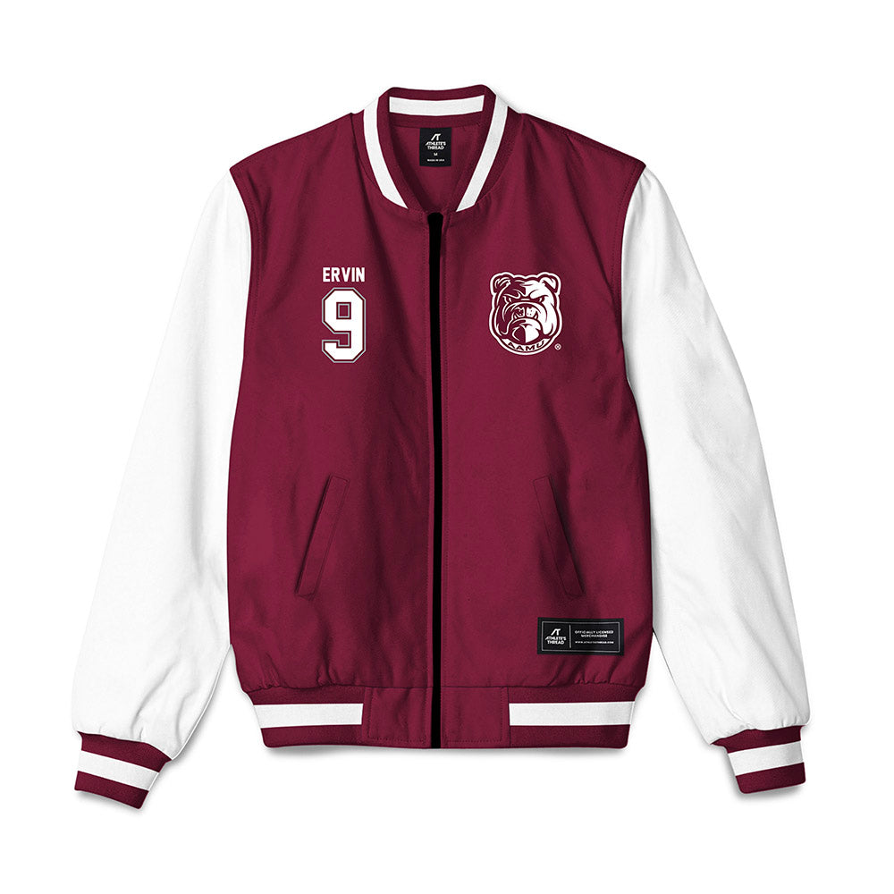 AAMU - NCAA Women's Basketball : Kalyn Ervin - Bomber Jacket-0