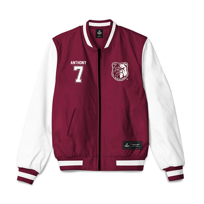 AAMU - NCAA Women's Soccer : Jhelysse Anthony - Bomber Jacket-0