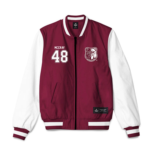 AAMU - NCAA Football : Elijah McCray - Bomber Jacket-0