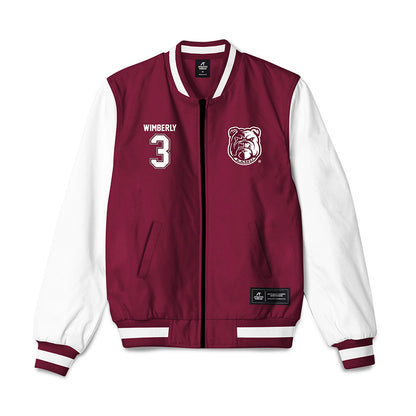AAMU - NCAA Women's Basketball : Vanessa Wimberly - Bomber Jacket-0