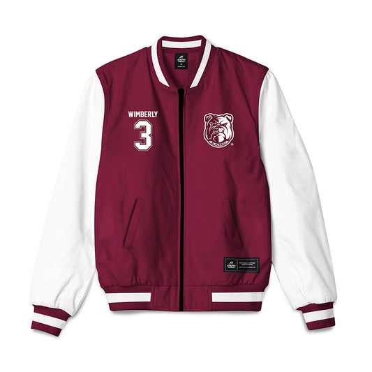 AAMU - NCAA Women's Basketball : Vanessa Wimberly - Bomber Jacket-0
