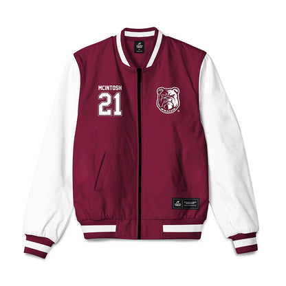 AAMU - NCAA Women's Basketball : Sumayah McIntosh - Bomber Jacket-0