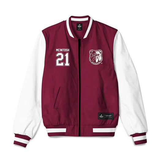 AAMU - NCAA Women's Basketball : Sumayah McIntosh - Bomber Jacket-0