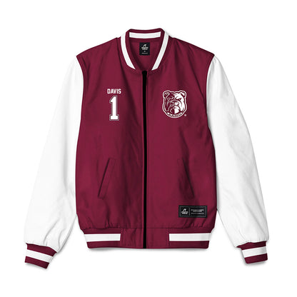 AAMU - NCAA Men's Basketball : Koron Davis - Bomber Jacket-0