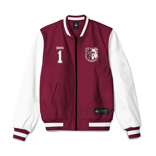 AAMU - NCAA Men's Basketball : Koron Davis - Bomber Jacket-0