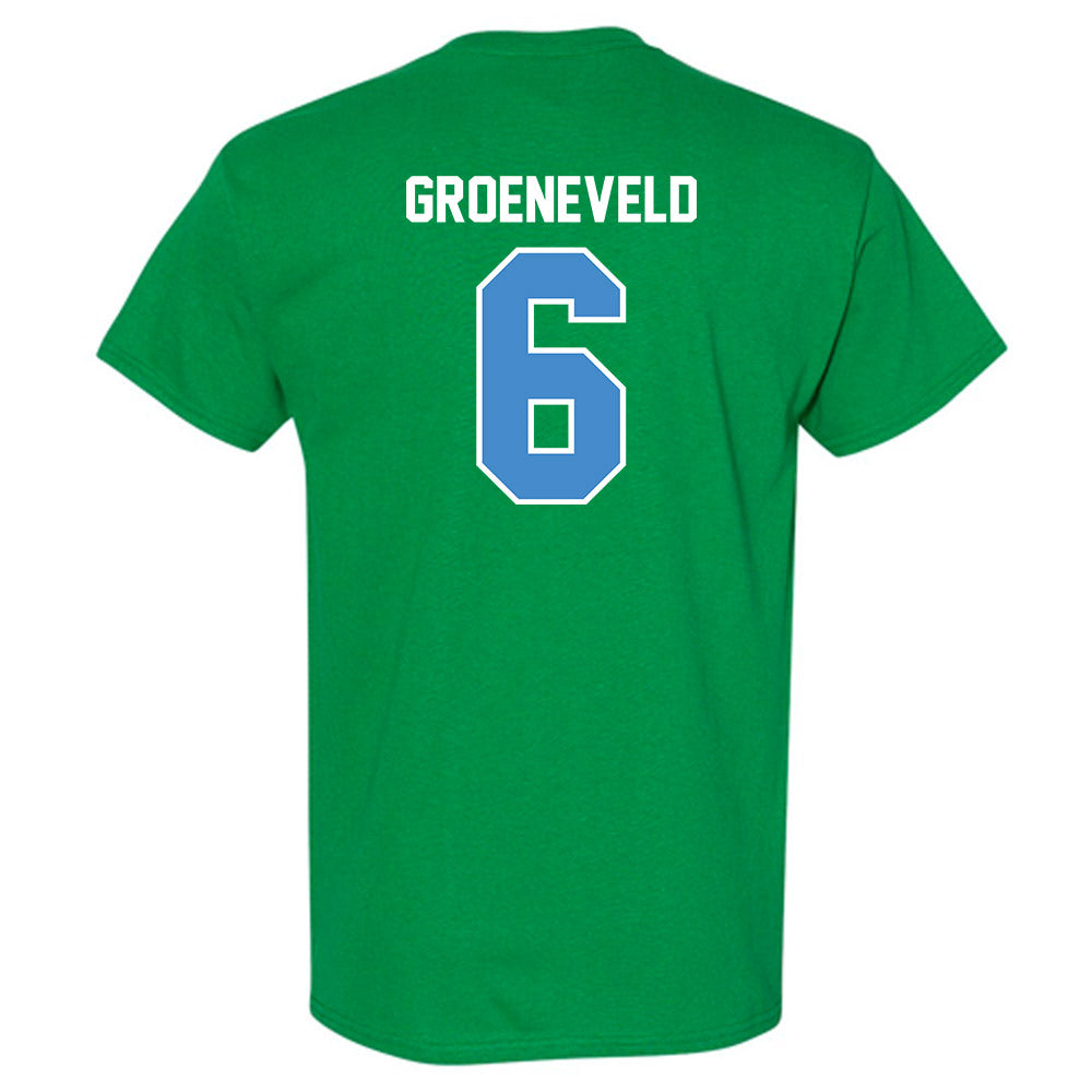 Tulane - NCAA Baseball : Aj Groeneveld - T-Shirt-1