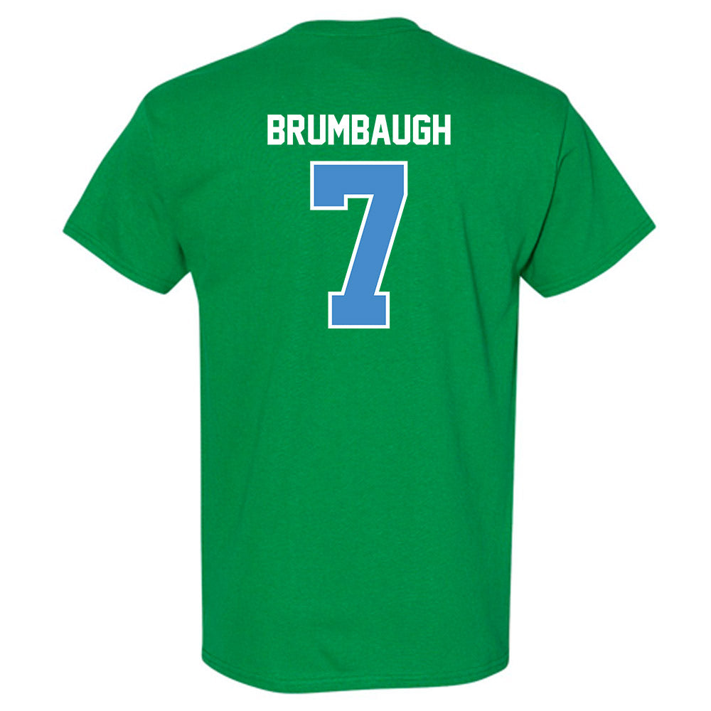 Tulane - NCAA Men's Basketball : Rowan Brumbaugh - T-Shirt-1