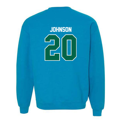 Tulane - NCAA Football : Jahiem Johnson - Crewneck Sweatshirt