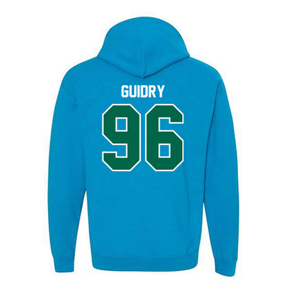 Tulane - NCAA Football : Geordan Guidry - Hooded Sweatshirt