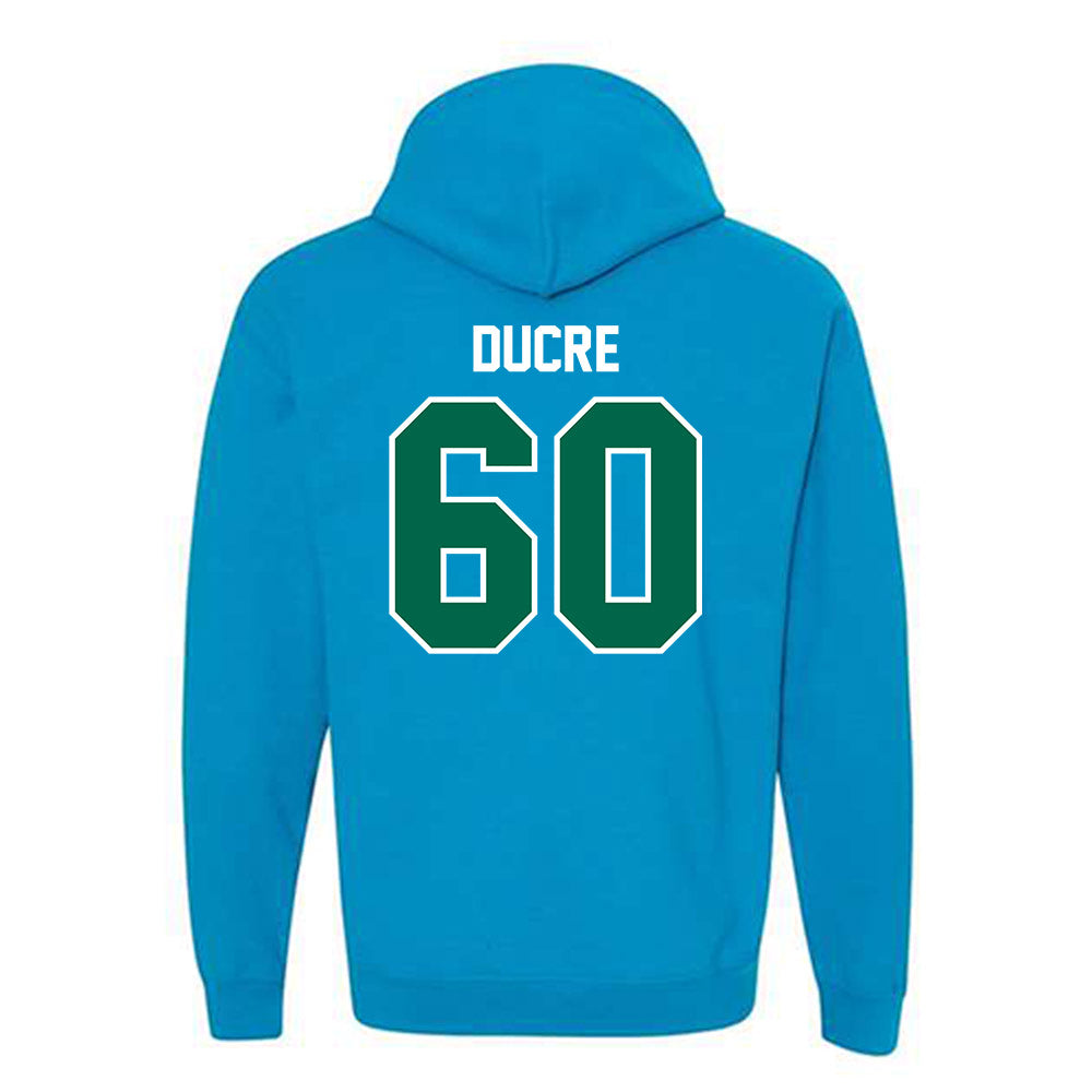 Tulane - NCAA Football : Jaxon Ducre - Hooded Sweatshirt-1