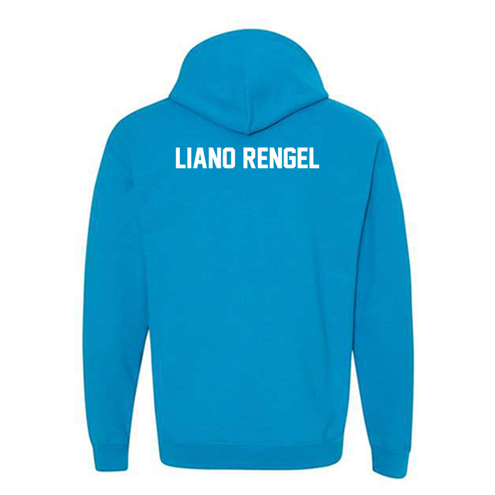 Tulane - NCAA Women's Track & Field : Elena Liano Rengel - Hooded Sweatshirt-1