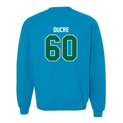 Tulane - NCAA Football : Jaxon Ducre - Crewneck Sweatshirt-1