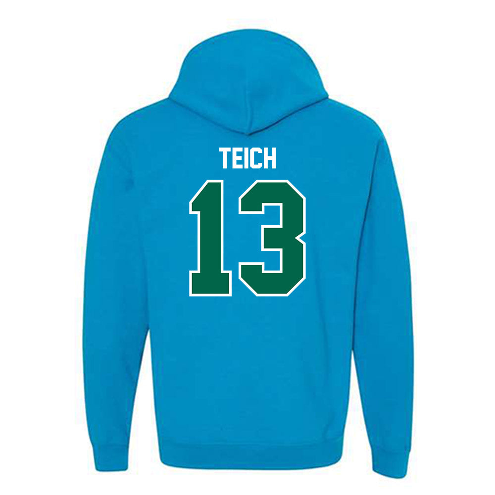 Tulane - NCAA Men's Basketball : Joseph Teich - Hooded Sweatshirt