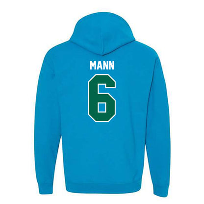 Tulane - NCAA Beach Volleyball : Lauren Mann - Hooded Sweatshirt-1