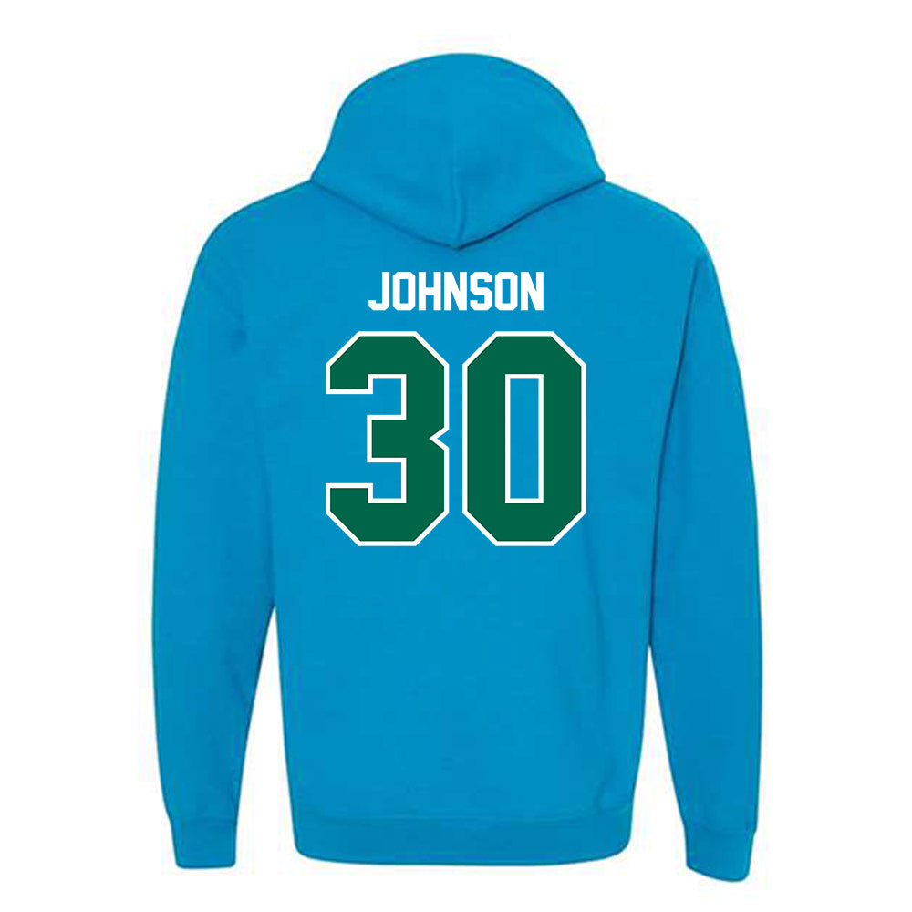 Tulane - NCAA Baseball : Nate Johnson - Hooded Sweatshirt-1