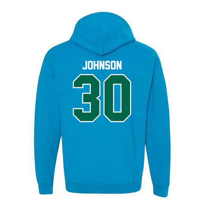 Tulane - NCAA Baseball : Nate Johnson - Hooded Sweatshirt-1