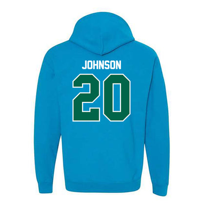 Tulane - NCAA Football : Jahiem Johnson - Hooded Sweatshirt