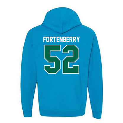 Tulane - NCAA Football : Tristen Fortenberry - Hooded Sweatshirt-1