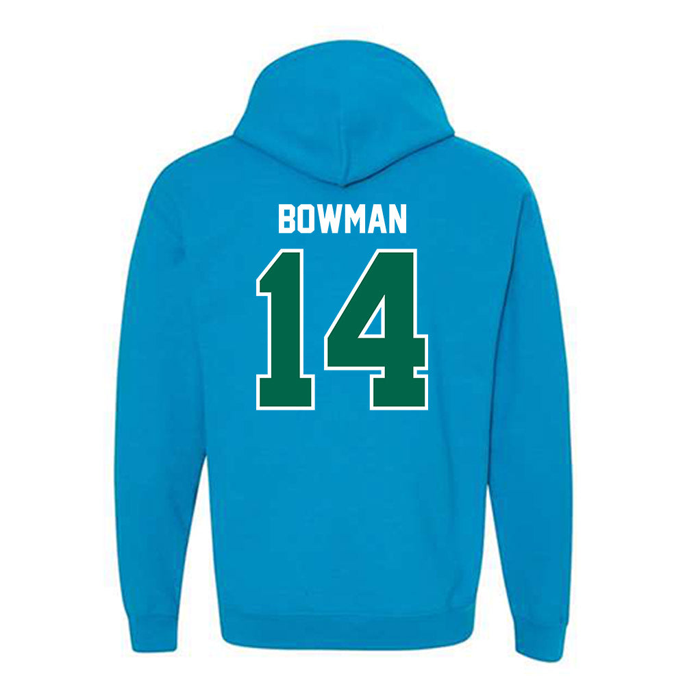 Tulane - NCAA Men's Basketball : Max Bowman - Hooded Sweatshirt