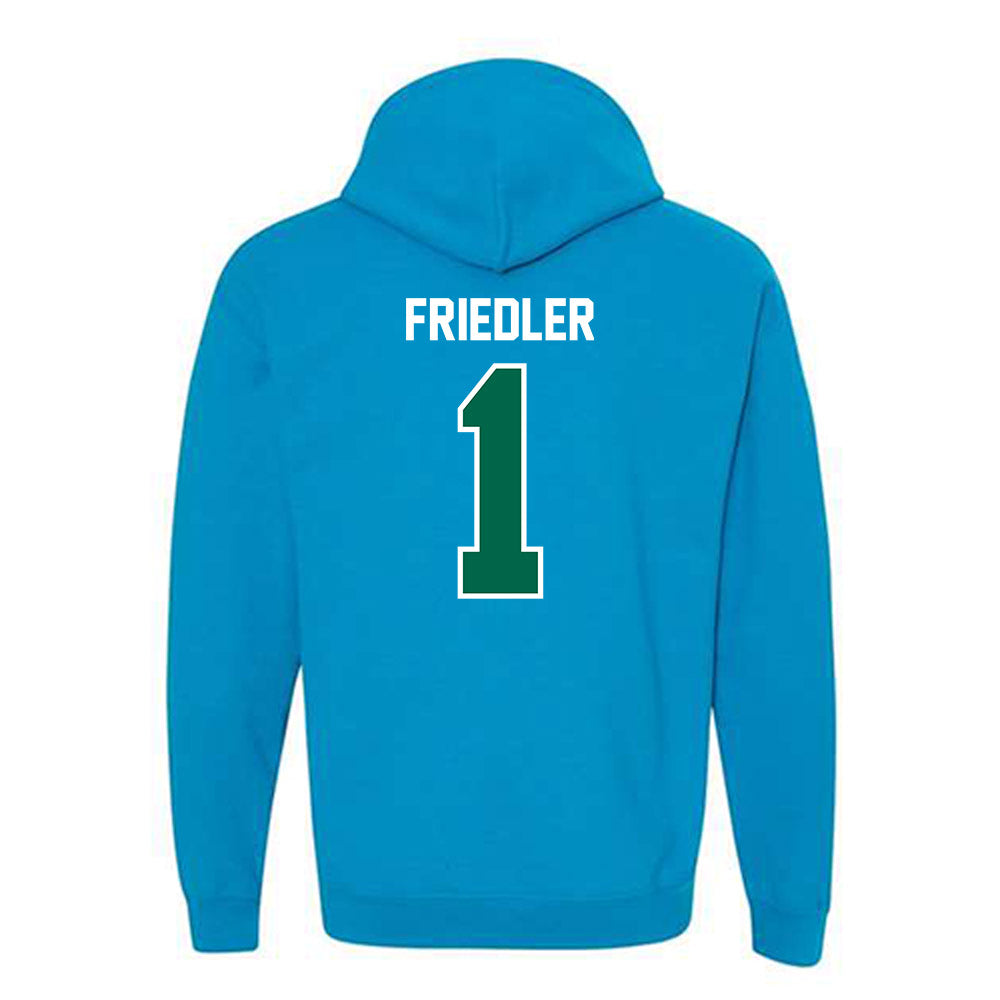 Tulane - NCAA Men's Tennis : Asaf Friedler - Hooded Sweatshirt-1