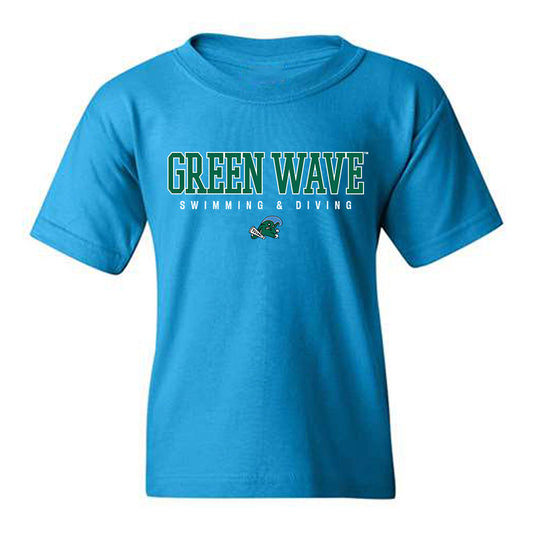 Tulane - NCAA Women's Swimming & Diving : Catherine Russo - Youth T-Shirt-0