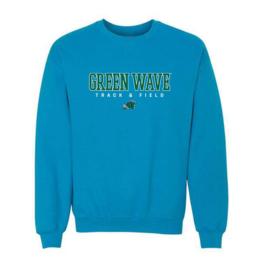 Tulane - NCAA Women's Track & Field : Elena Liano Rengel - Crewneck Sweatshirt-0