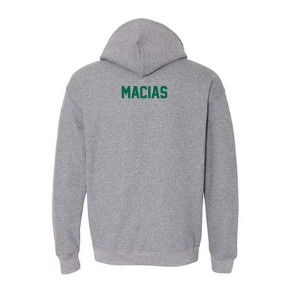 Tulane - NCAA Women's Golf : Sophia Macias - Classic Shersey Hooded Sweatshirt-1