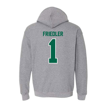 Tulane - NCAA Men's Tennis : Asaf Friedler - Classic Shersey Hooded Sweatshirt-1