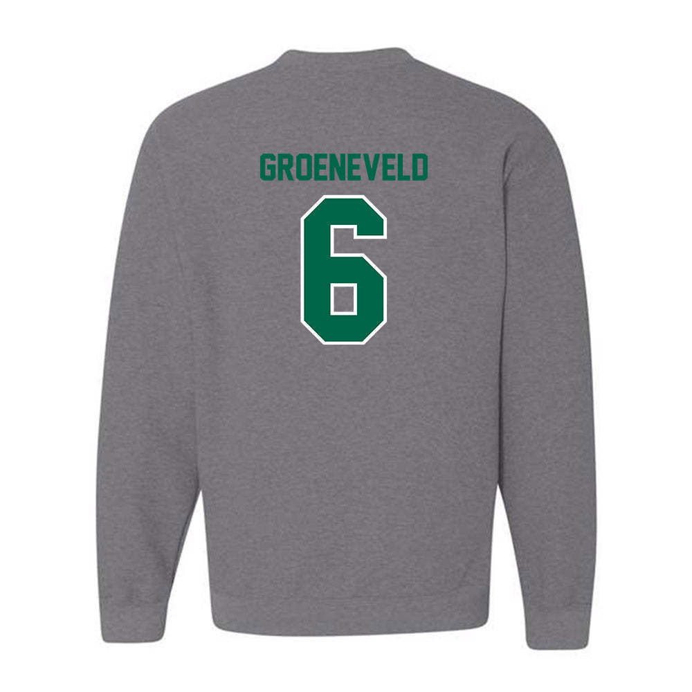 Tulane - NCAA Baseball : Aj Groeneveld - Classic Shersey Crewneck Sweatshirt-1