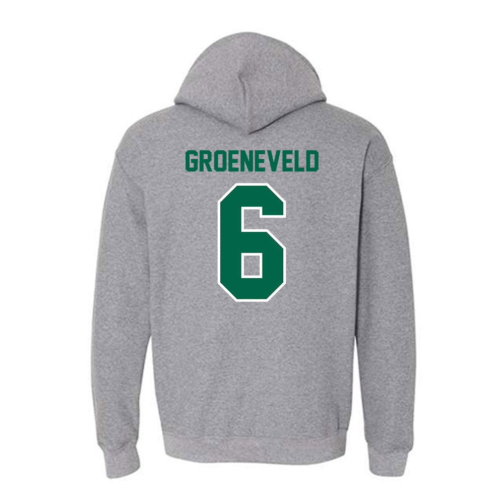Tulane - NCAA Baseball : Aj Groeneveld - Classic Shersey Hooded Sweatshirt-1